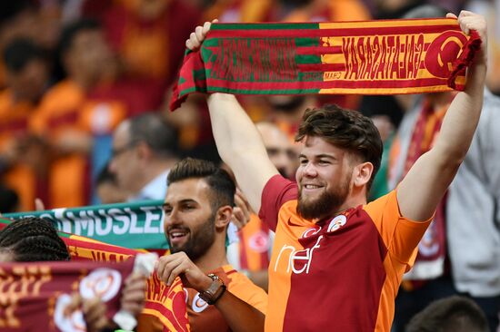 Turkey Soccer Champions League Galatasaray - Lokomotiv