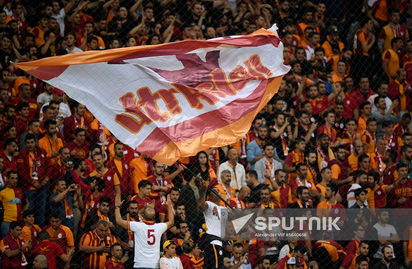 Turkey Soccer Champions League Galatasaray - Lokomotiv