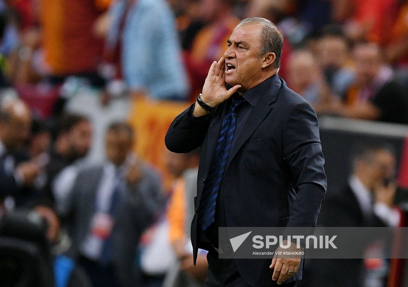 Turkey Soccer Champions League Galatasaray - Lokomotiv