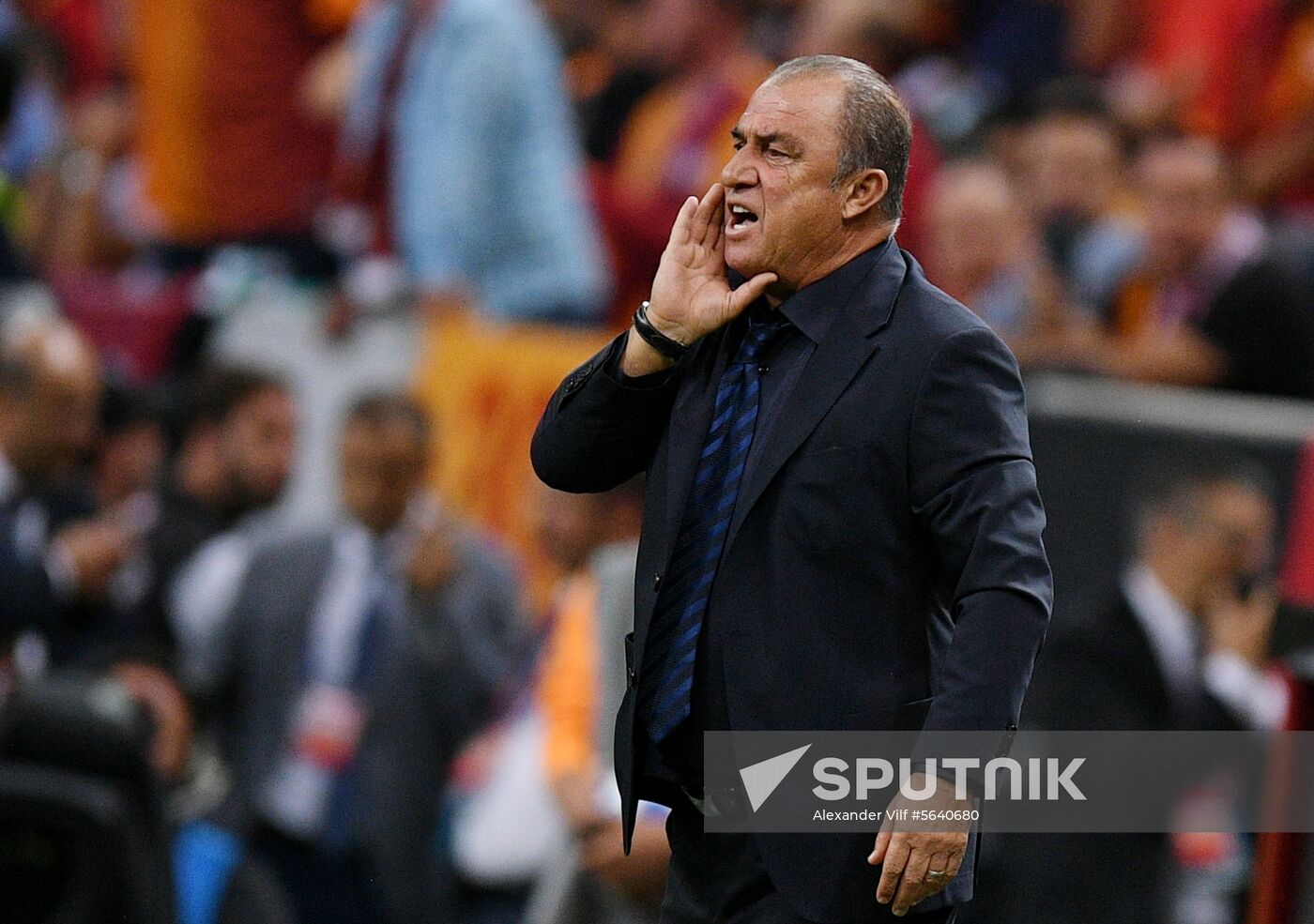 Turkey Soccer Champions League Galatasaray - Lokomotiv