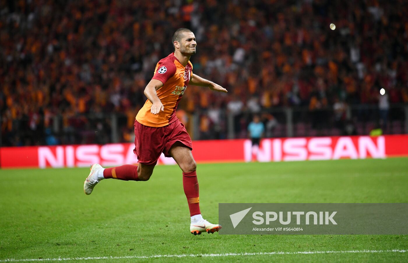 Turkey Soccer Champions League Galatasaray - Lokomotiv