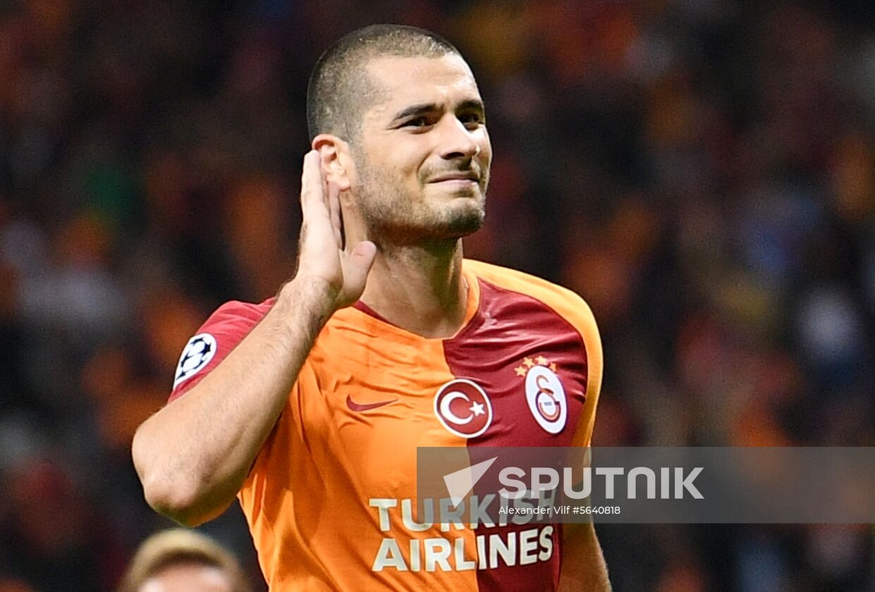 Turkey Soccer Champions League Galatasaray - Lokomotiv