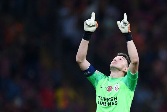 Turkey Soccer Champions League Galatasaray - Lokomotiv