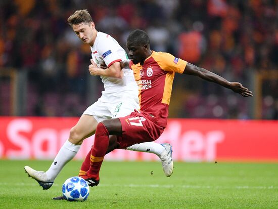 Turkey Soccer Champions League Galatasaray - Lokomotiv