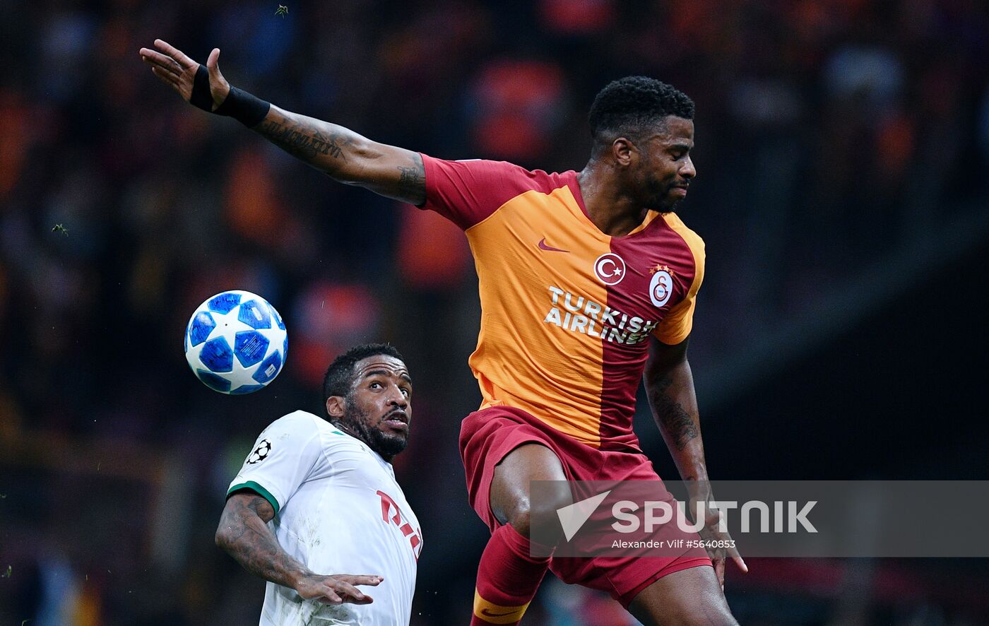 Turkey Soccer Champions League Galatasaray - Lokomotiv