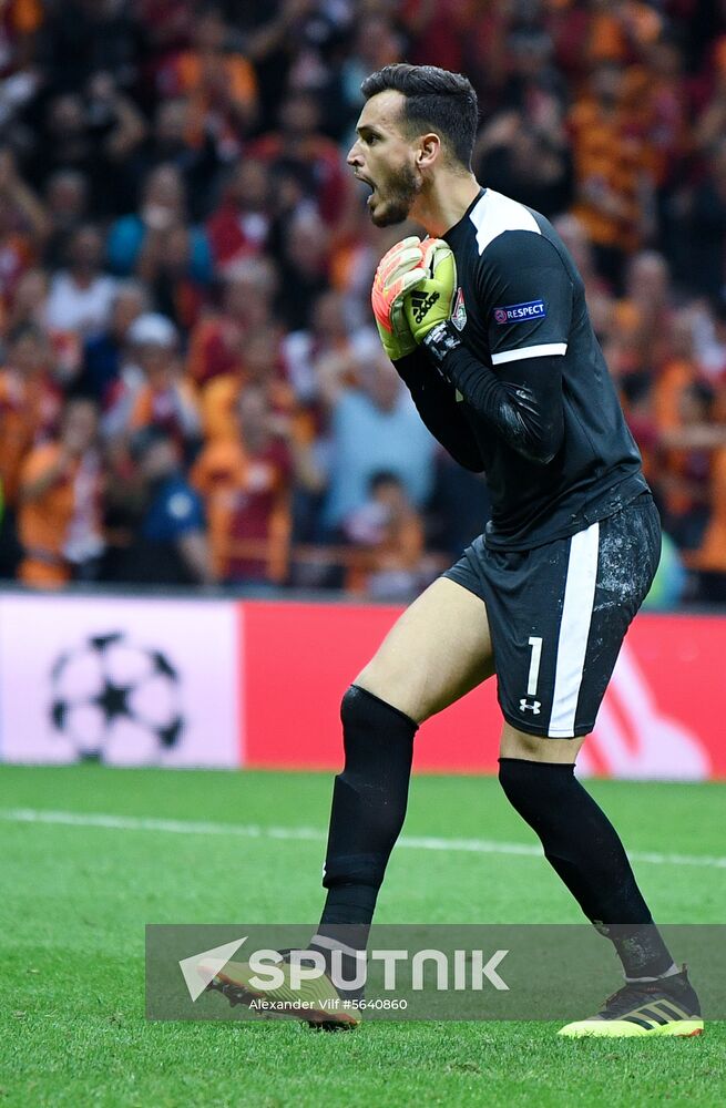 Turkey Soccer Champions League Galatasaray - Lokomotiv