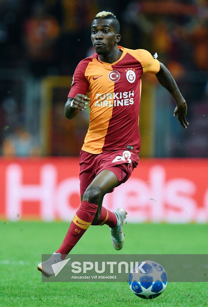 Turkey Soccer Champions League Galatasaray - Lokomotiv