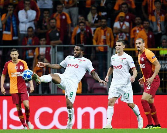 Turkey Soccer Champions League Galatasaray - Lokomotiv