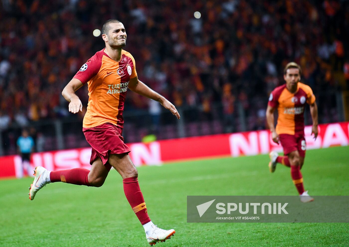 Turkey Soccer Champions League Galatasaray - Lokomotiv