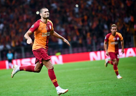 Turkey Soccer Champions League Galatasaray - Lokomotiv