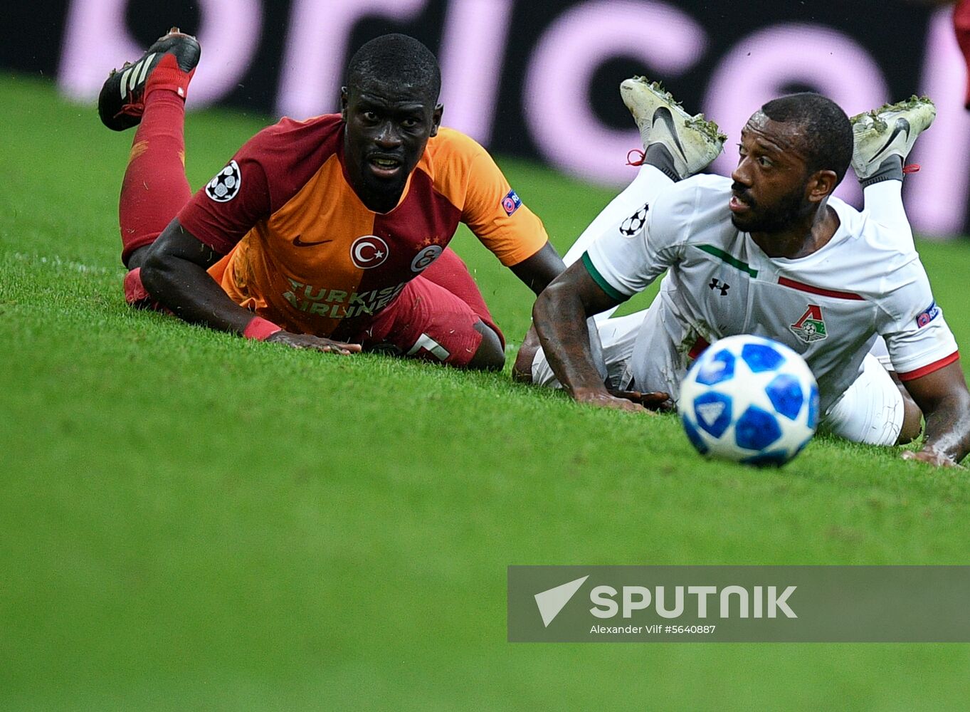 Turkey Soccer Champions League Galatasaray - Lokomotiv