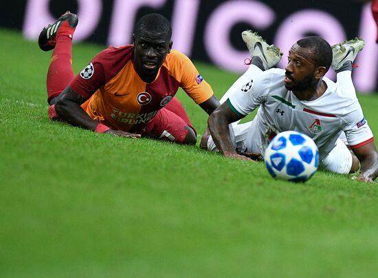 Turkey Soccer Champions League Galatasaray - Lokomotiv