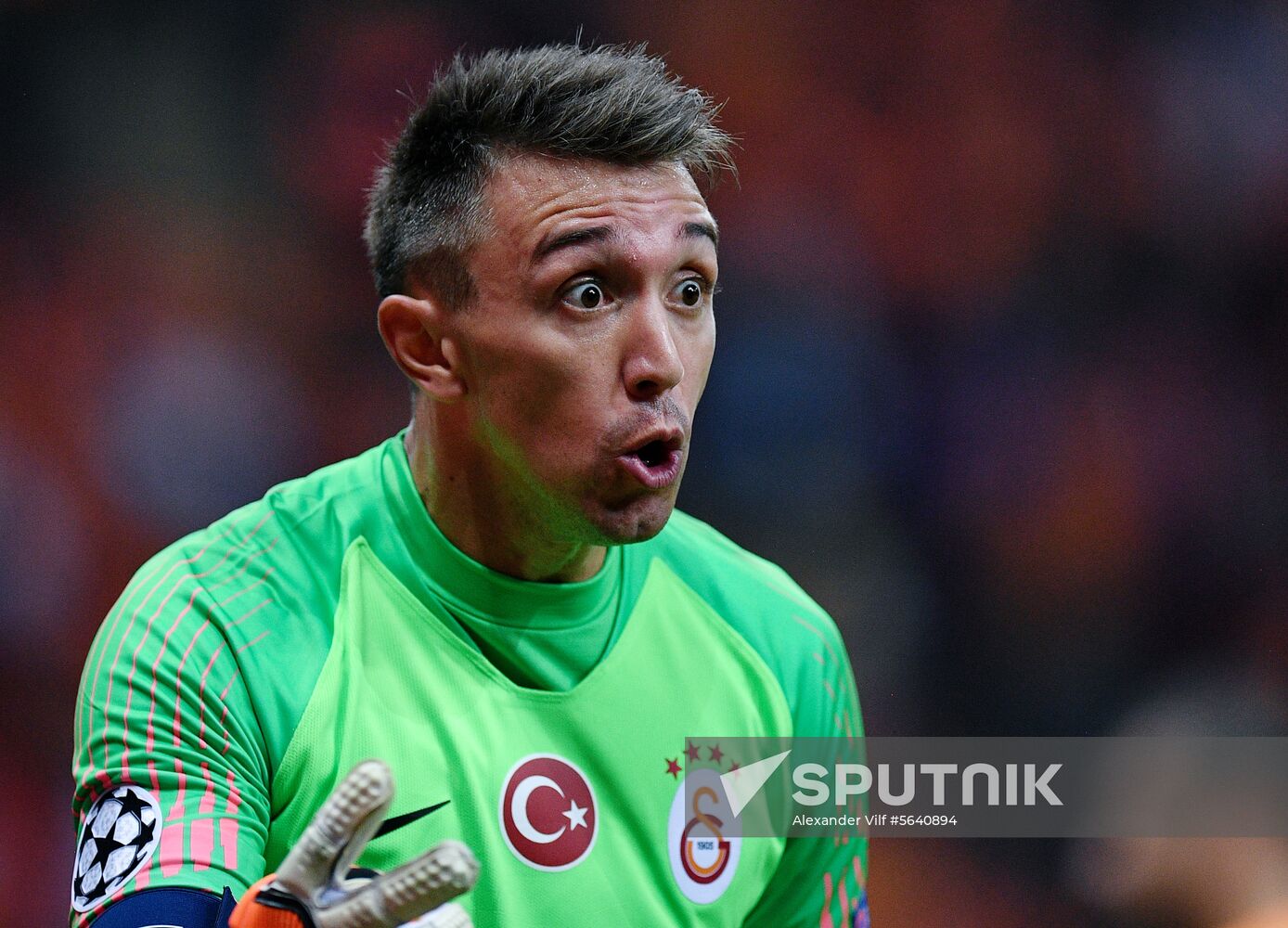 Turkey Soccer Champions League Galatasaray - Lokomotiv