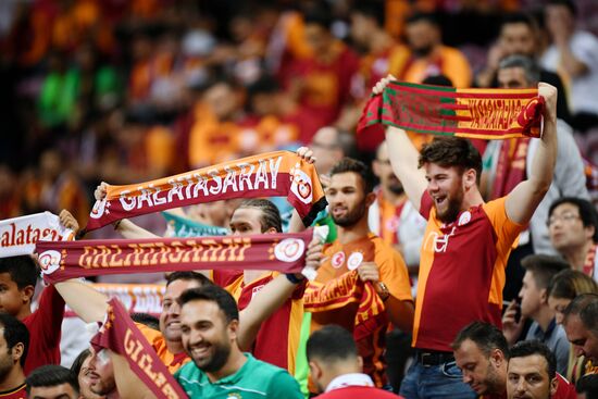 Turkey Soccer Champions League Galatasaray - Lokomotiv