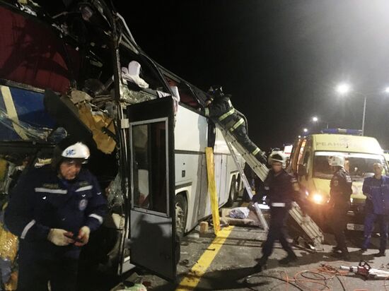 Russia Bus Crash