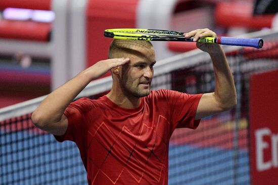 Russia Tennis St. Petersburg Open