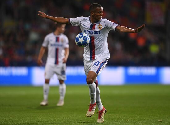 Czech Republic Soccer Champions League Viktoria Plzen - CSKA Moscow