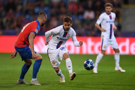 Czech Republic Soccer Champions League Viktoria Plzen - CSKA Moscow