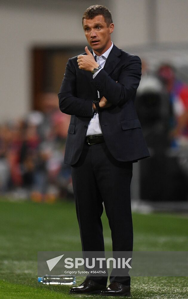 Czech Republic Soccer Champions League Viktoria Plzen - CSKA Moscow