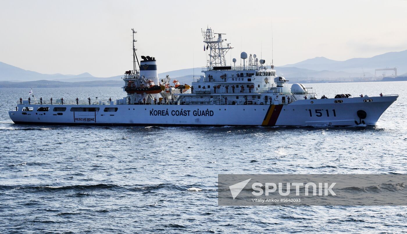 Russia South Korea Drills
