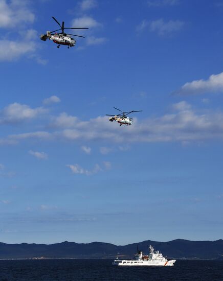 Russia South Korea Drills
