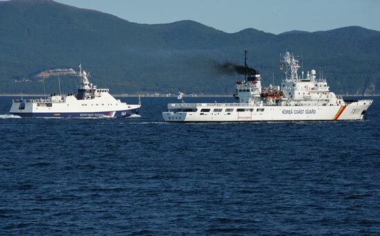 Russia South Korea Drills