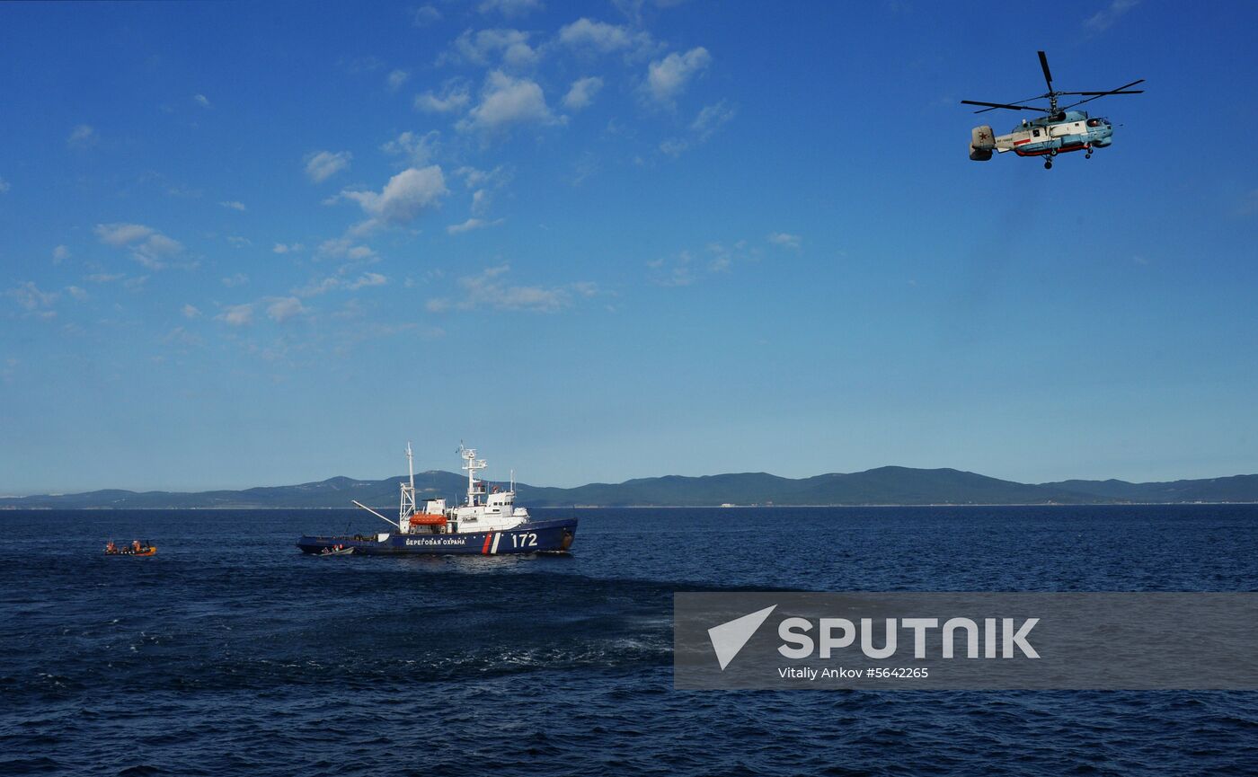 Russia South Korea Drills