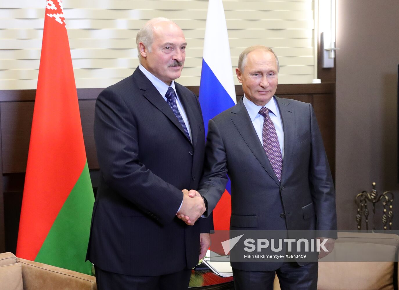 President Putin met with Belarusian President Alexander Lukashenko