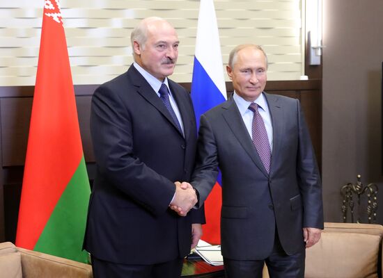 President Putin met with Belarusian President Alexander Lukashenko
