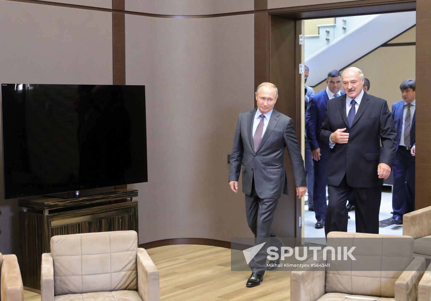 President Putin met with Belarusian President Alexander Lukashenko