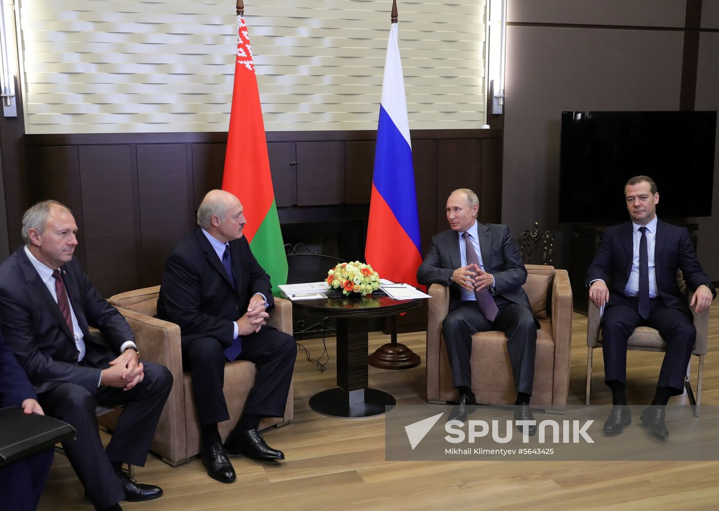 President Putin met with Belarusian President Alexander Lukashenko