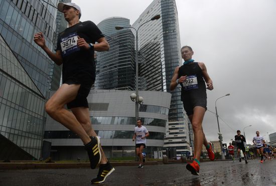 Russia Moscow Marathon
