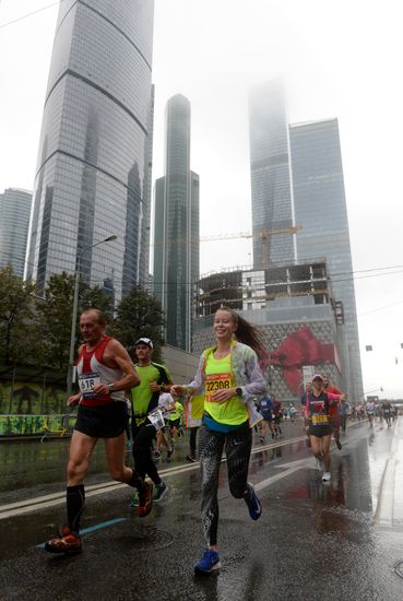 Russia Moscow Marathon