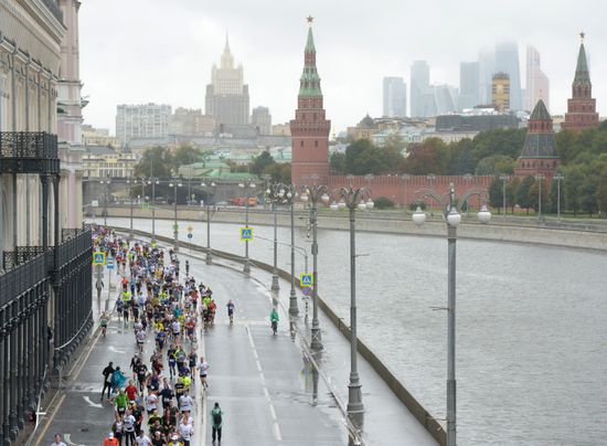 Russia Moscow Marathon