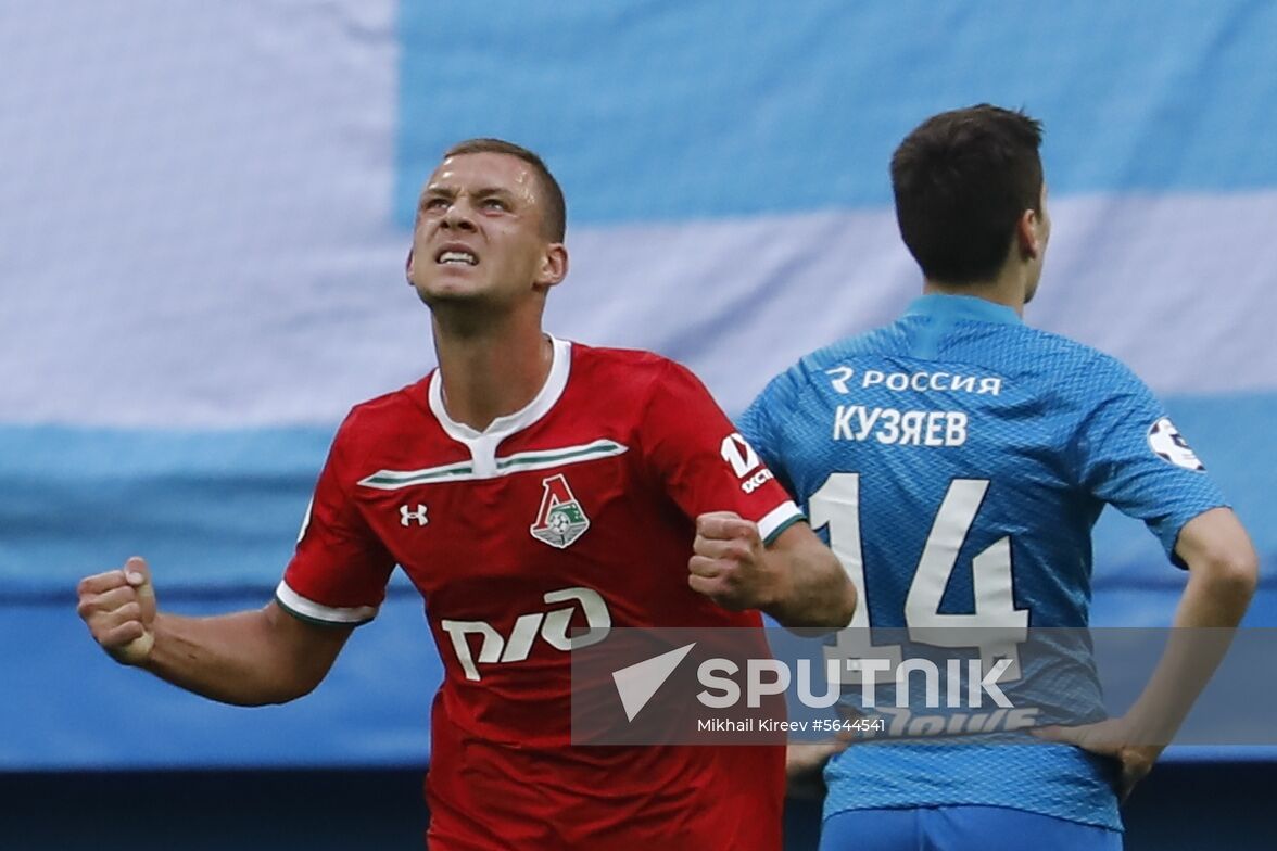 Russia Soccer Zenit - Lokomotiv