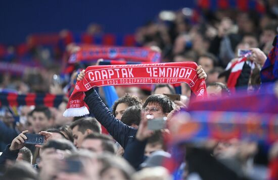 Russia Soccer CSKA - Spartak