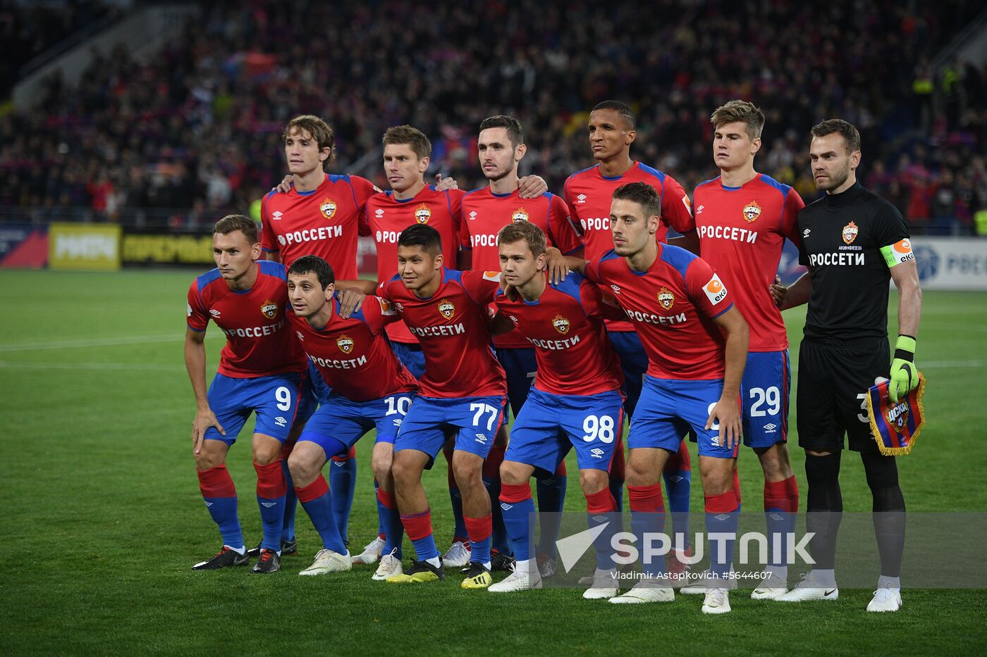 Russia Soccer CSKA - Spartak