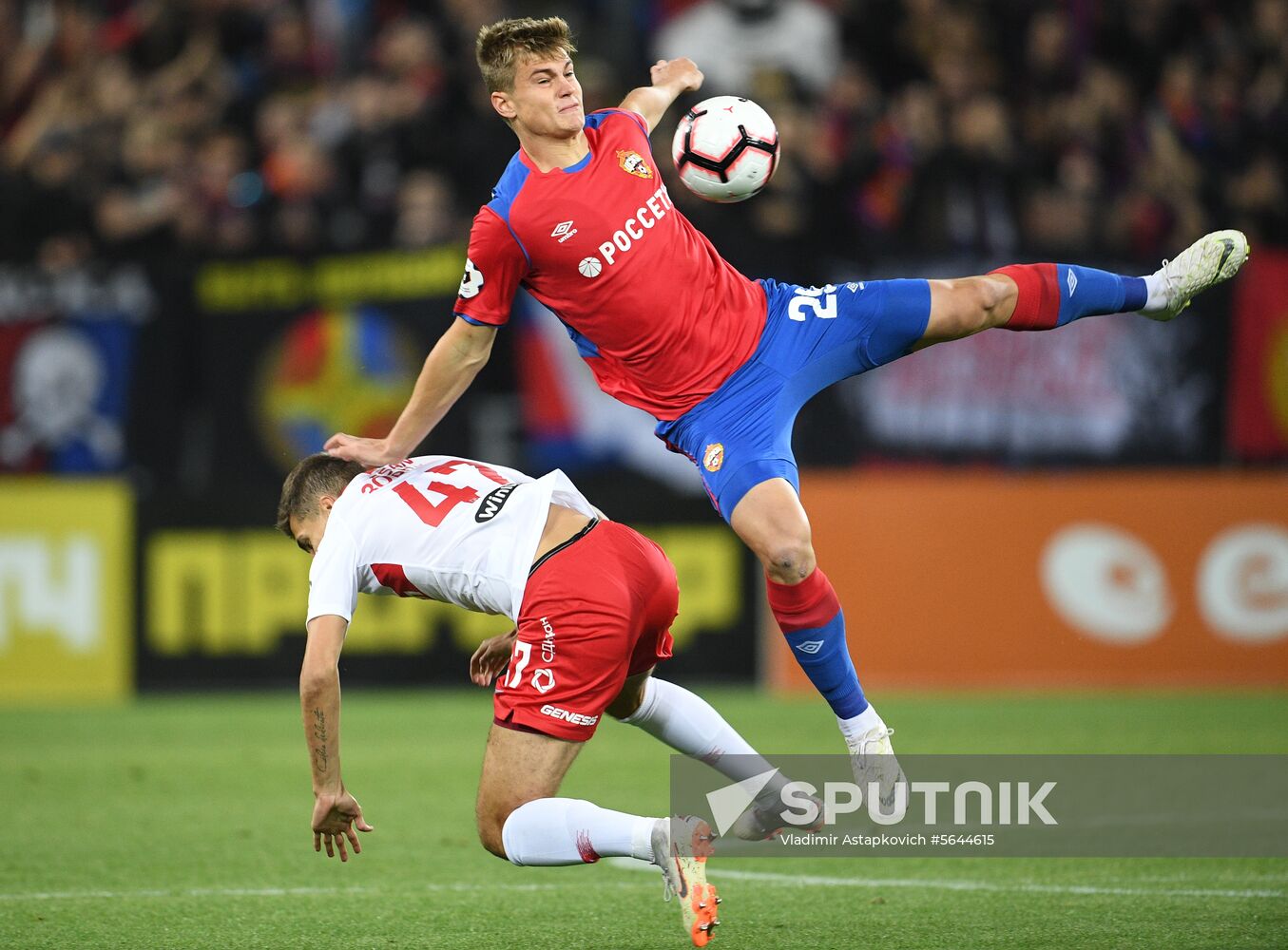 Russia Soccer CSKA - Spartak