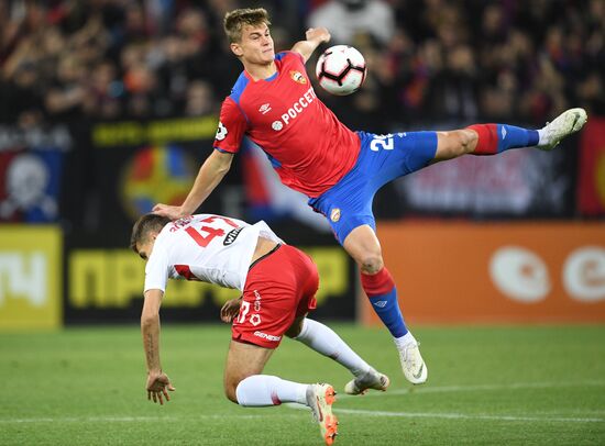 Russia Soccer CSKA - Spartak