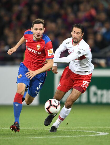 Russia Soccer CSKA - Spartak