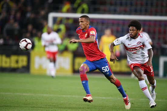 Russia Soccer CSKA - Spartak