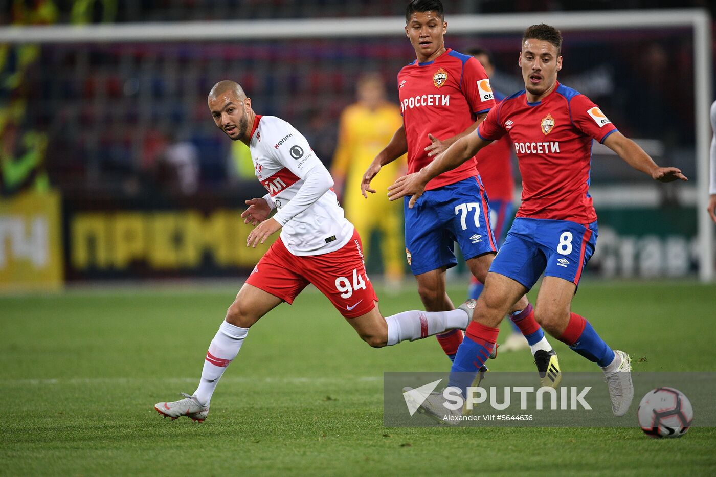 Russia Soccer CSKA - Spartak