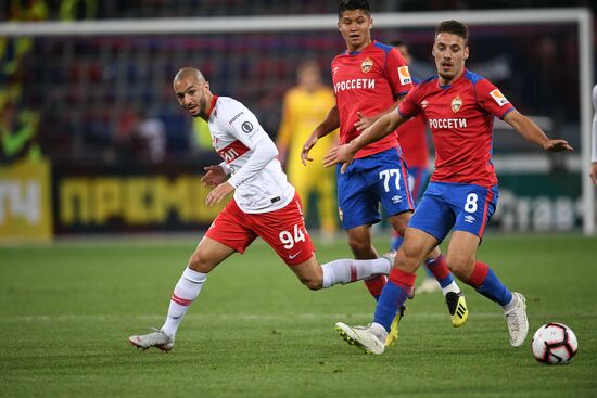 Russia Soccer CSKA - Spartak