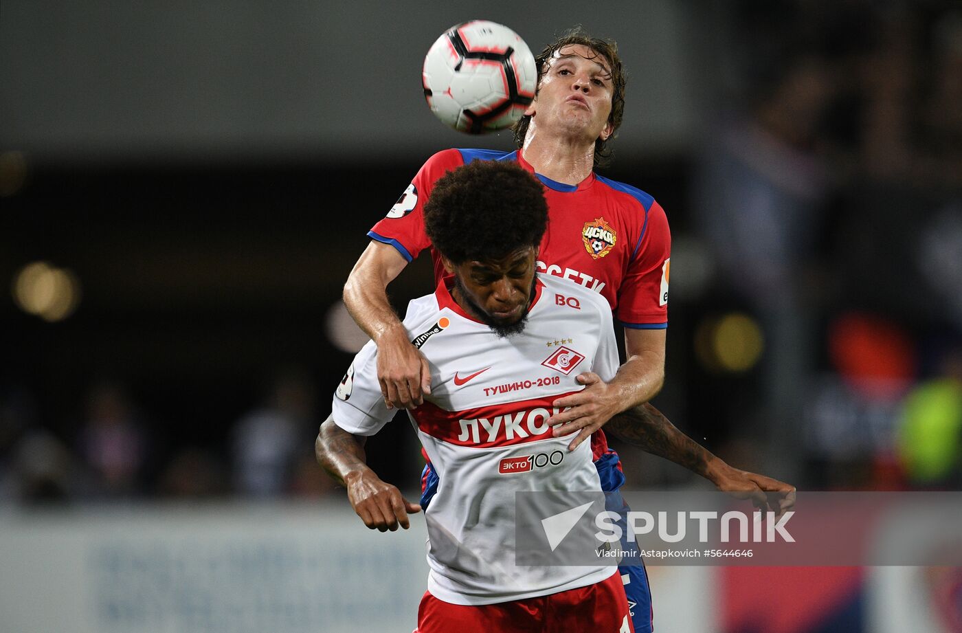 Russia Soccer CSKA - Spartak