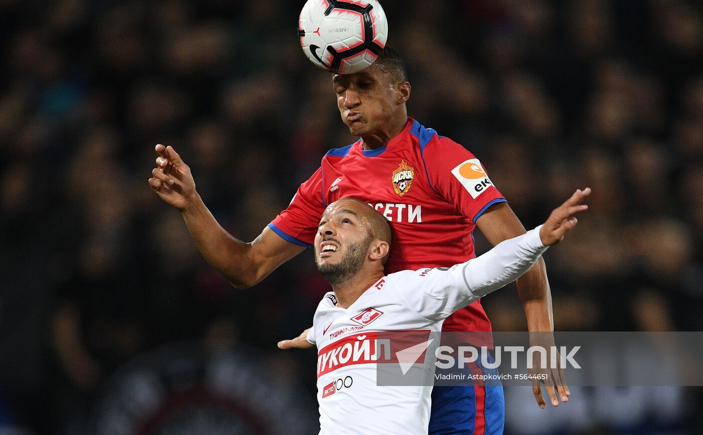 Russia Soccer CSKA - Spartak