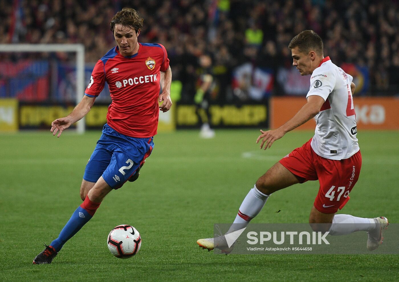 Russia Soccer CSKA - Spartak