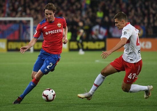 Russia Soccer CSKA - Spartak