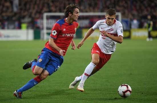 Russia Soccer CSKA - Spartak