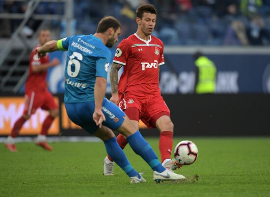 Russia Soccer Zenit - Lokomotiv