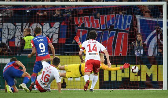 Russia Soccer CSKA - Spartak